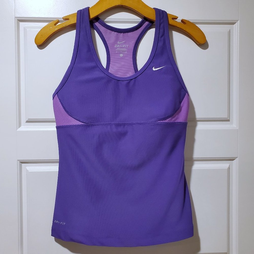 Nike Dri-Fit Dedication Sports Tank with Built in Sports Bra